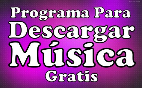 BAJAR PROGRAMA SONGR GRATIS ONLINE Para Descargar Musica ...