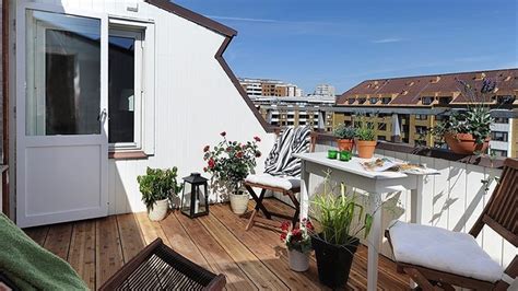 Balcones y terrazas de estilo nórdico