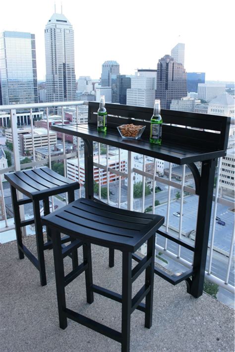 Balcony Chair and Table Design Ideas for Urban Outdoors