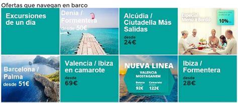 Balearia: opiniones y ofertas de viajes a Ibiza, Denia o Ceuta
