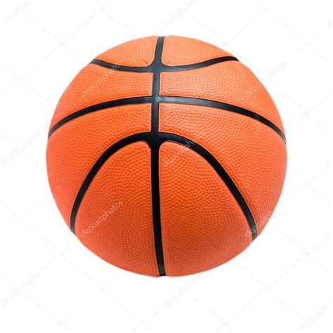 balón de baloncesto sobre fondo blanco — Fotos de Stock ...