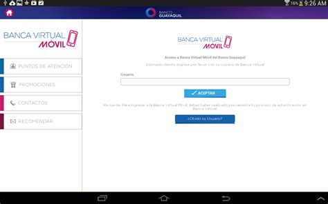 Banca Virtual Móvil   Android Apps on Google Play