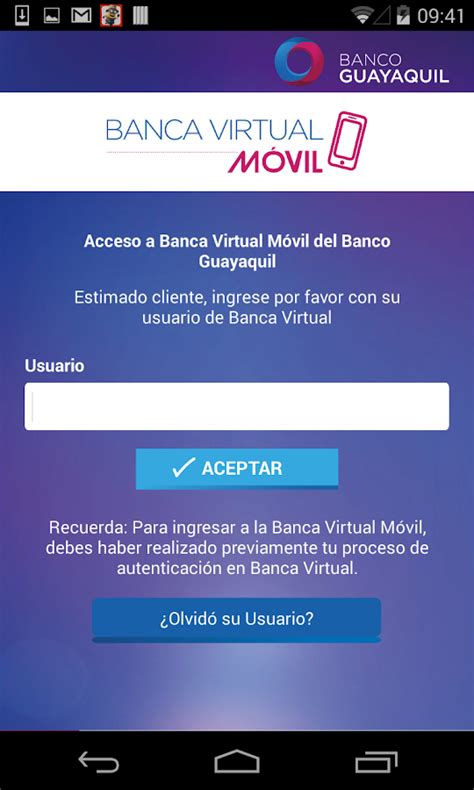 Banca Virtual Móvil   Android Apps on Google Play