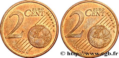 BANCO CENTRAL EUROPEO 2 centimes d’euro, double face ...