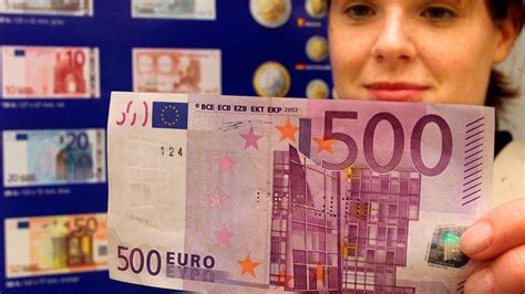 Banco Central Europeo descontinuará billete de 500 euros ...