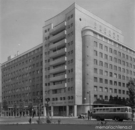 Banco del Estado de Chile, hacia 1960   Memoria Chilena ...