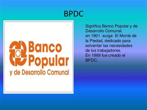 Banco Popular Y De Desarrollo Comunal Costa Rica Telefonos ...