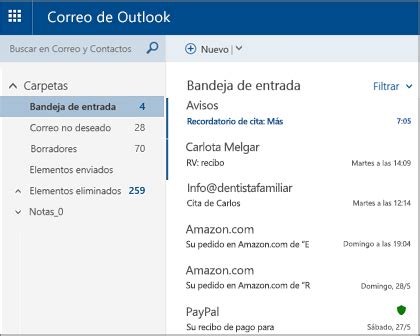Bandeja de entrada prioritaria de Outlook   Soporte de Office