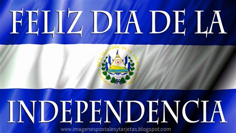 Bandera de El Salvador   Feliz dia de la Independencia ...