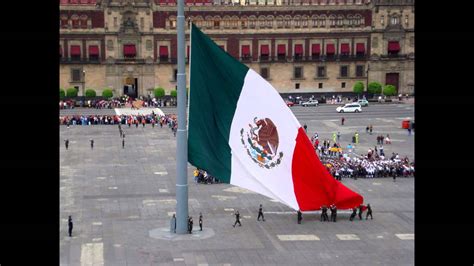 Bandera de tres colores   Himno México   YouTube