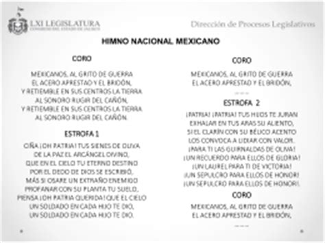 bandera e Himno   Congreso del Estado de Jalisco