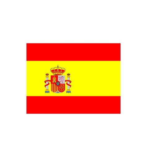 Bandera España con escudo para exterior