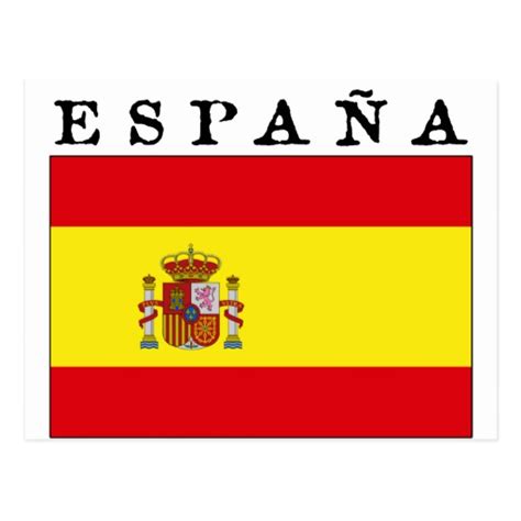 Bandera Española Postcard | Zazzle
