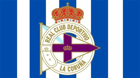 Bandera y Escudo del Real Club Deportivo de La Coruña   La ...