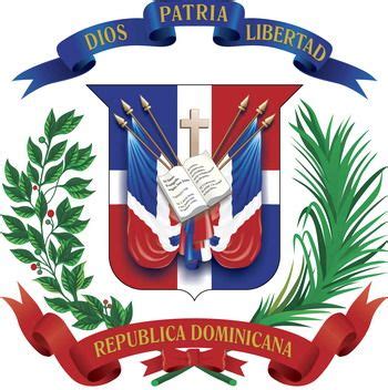 Bandera y Escudo República Dominicana Santo Domingo ...