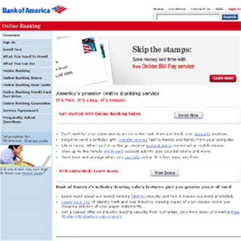 Bank Of America Online Banking « Daily Best And Popular...