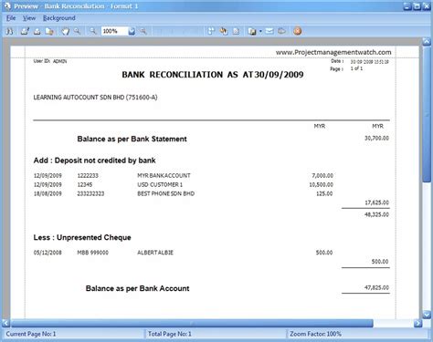 Bank Reconciliation Statement templates in Excel ...
