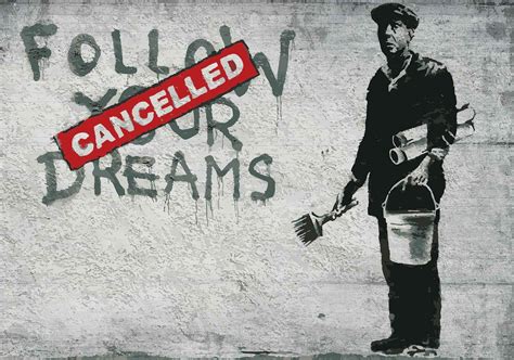 Banksy Graffiti Concrete Wall Wall Paper Mural | Buy at ...