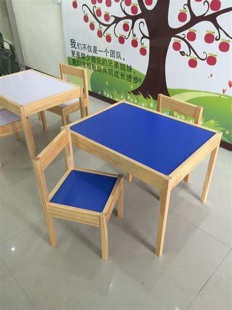 Barato mesa y silla para niños Niños Cómodos estudiante ...
