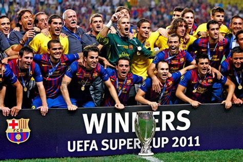 Barcelona Campeón de la Supercopa de Europa LIGA ...