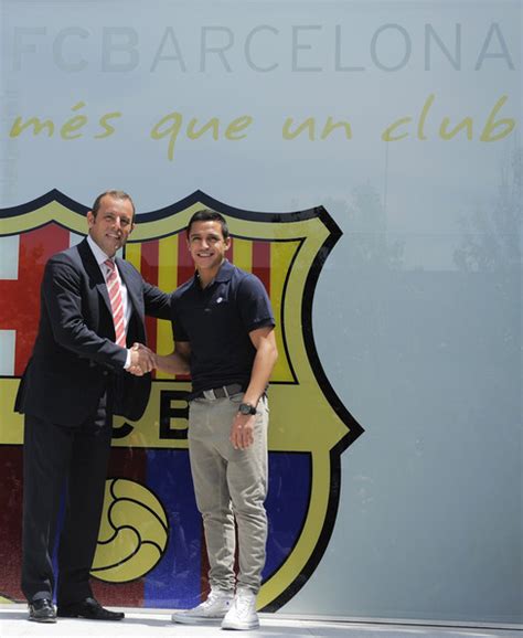 Barcelona FC Unveils New Signing Alexis Sanchez   Zimbio