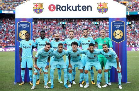 Barcelona first team players jersey number for the 2017/18 ...