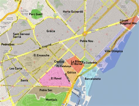 Barcelona for noobies: District by district. | Your stay ...