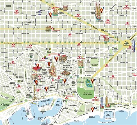 Barcelona Maps   Barcelona info