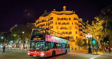 Barcelona Night Tour Bus | Barcelona Smart Moving