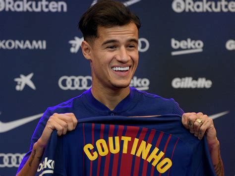 Barcelona officially unveil Philippe Coutinho   FOX Sports ...