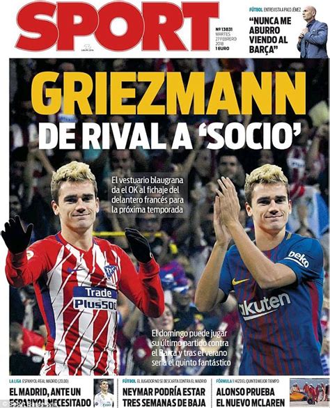 Barcelona players give approval for Griezmann signing ...