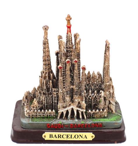 Barcelona Sagrada Familia Iglesia Gaudi España Modelo Poli ...