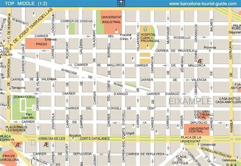 Barcelona Street Map