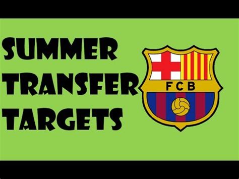 Barcelona Summer Transfer Targets 2014   YouTube