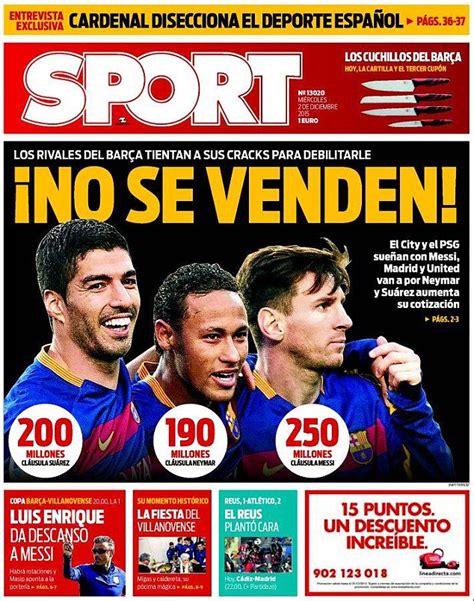 Barcelona trio Lionel Messi, Neymar and Luis Suarez are ...