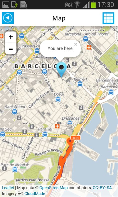 Barcelone Offline Carte, Guide – Applications Android sur ...