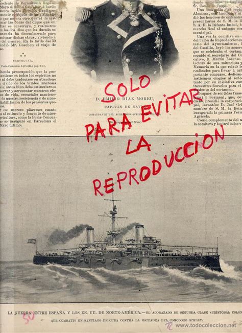 barcos 1898 guerra españa   usa acorazado cris   Comprar ...