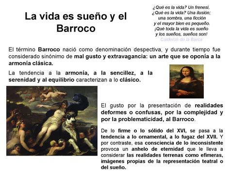 Barroco contexto vida sueño puntos clave by Héctor Campo ...