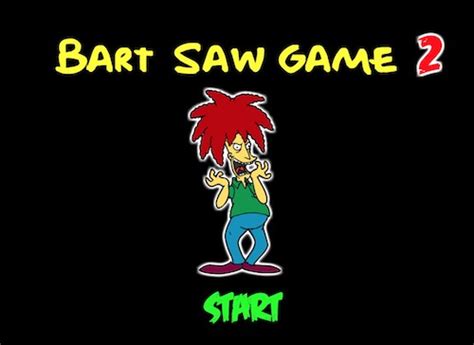 Bart Saw Game 2   Unblocked Games