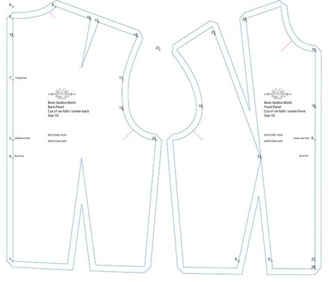 Basic Sloper Sewing Patterns – Sewing Blog | BurdaStyle.com