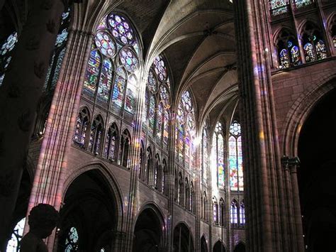Basílica de Saint Denis, ampliación en gótico radiante ...