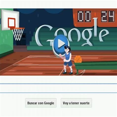 Basketball Londres 2012, el doodle de Google | Actualidad ...