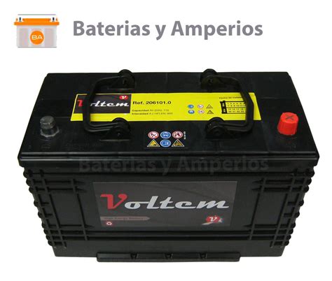 Batería 12V 110 Ah alta | Baterias y Amperios
