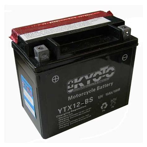 Bateria de moto KYOTO YTX12BS : Norauto.pt