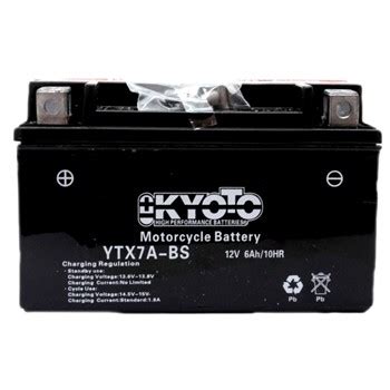 Bateria de moto KYOTO YTX7A BS : Norauto.pt