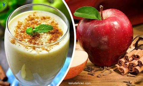 batido de manzana avena y canela | Salud Eficaz