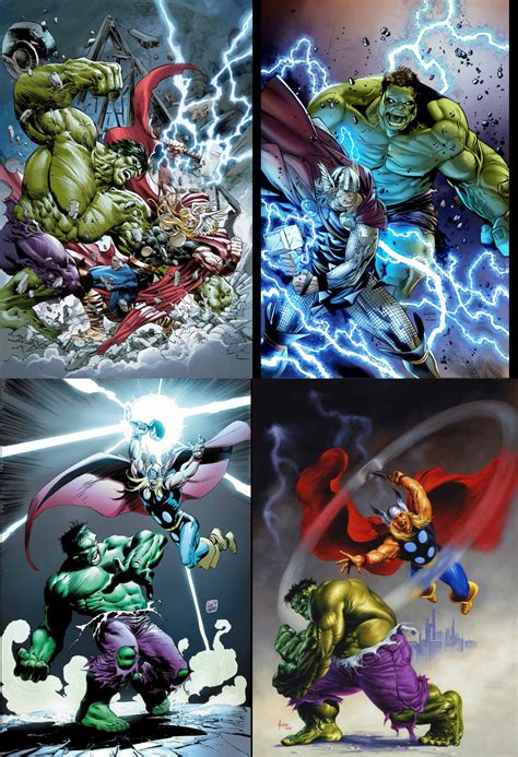 Battle Of The Week: Hulk VS Thor   Battles   Comic Vine