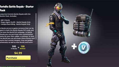 Battle Royale Starter Pack  found in the store | Fortnite ...