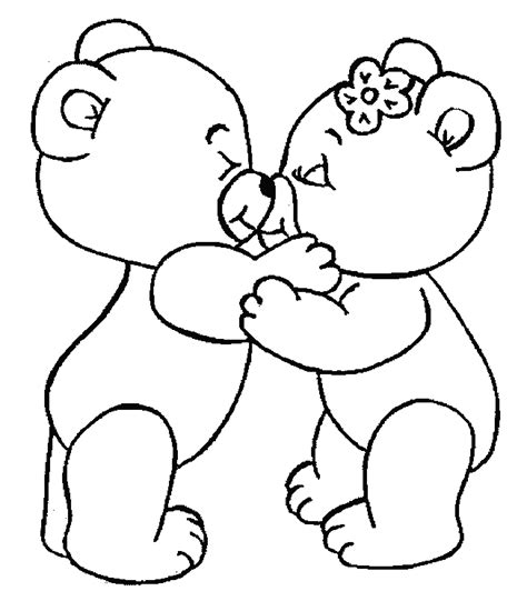 Baú da Web: Desenhos de ursinhos apaixonados