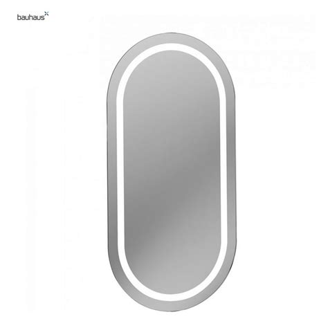Bauhaus Essence Backlit Oval Mirror : UK Bathrooms